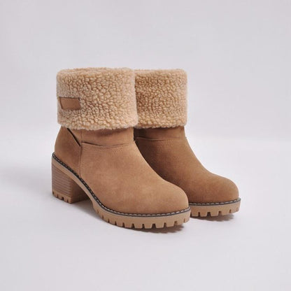 Bottes d’Hiver FroidConfort – Chaleur & Bien-Être pour Femme