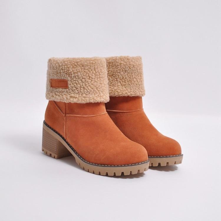 Bottes d’Hiver FroidConfort – Chaleur & Bien-Être pour Femme