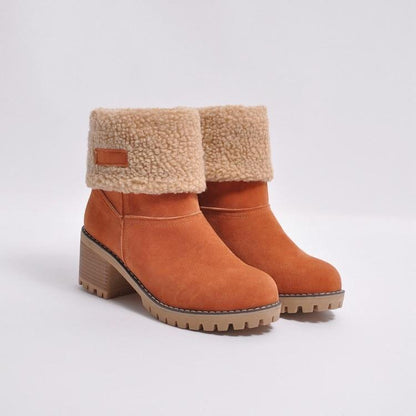 Bottes d’Hiver FroidConfort – Chaleur & Bien-Être pour Femme