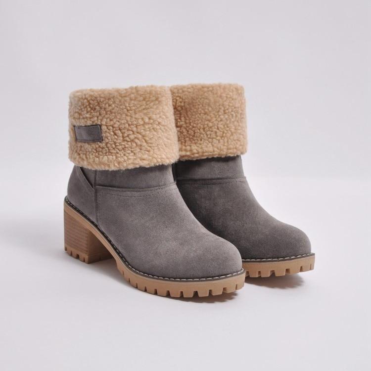Bottes d’Hiver FroidConfort – Chaleur & Bien-Être pour Femme