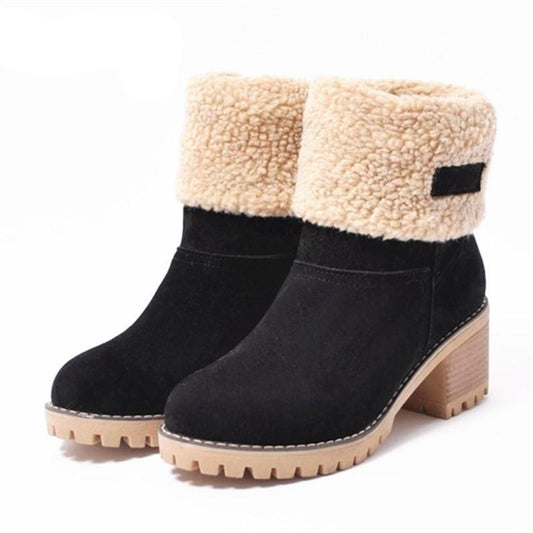 Bottes d’Hiver FroidConfort – Chaleur & Bien-Être pour Femme